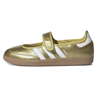 Adidas Samba Jane Gold Metallic White