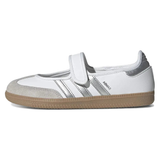 Adidas Samba Jane White Silver Metallic