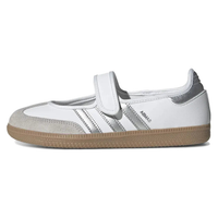 Adidas Samba Jane White Silver Metallic