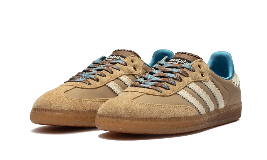 Adidas Samba x Wales Bonner Nylon Desert White