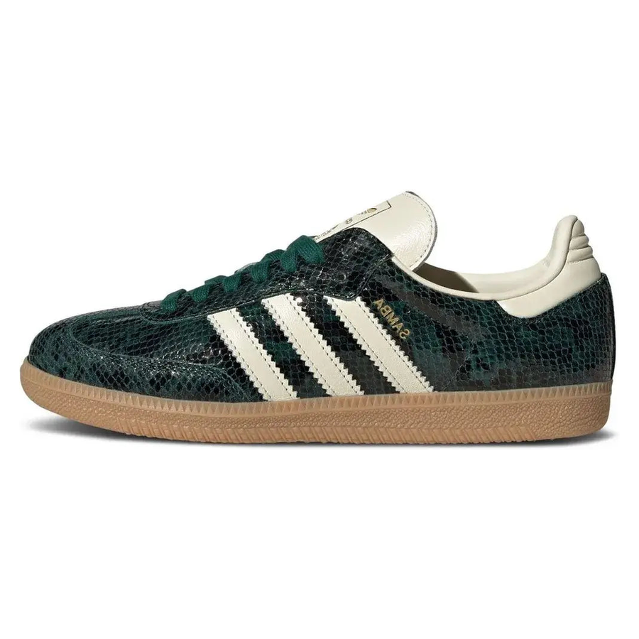 adidas Samba OG Black Cream White Collegiate Green