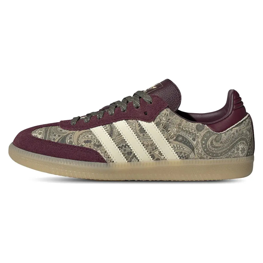 Adidas Samba OG Liberty London Maroon Warm Vanilla