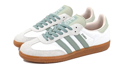 adidas Samba OG Cloud White Silver Green