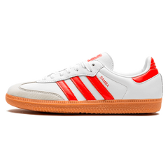 adidas Samba OG White Solar Red Gum