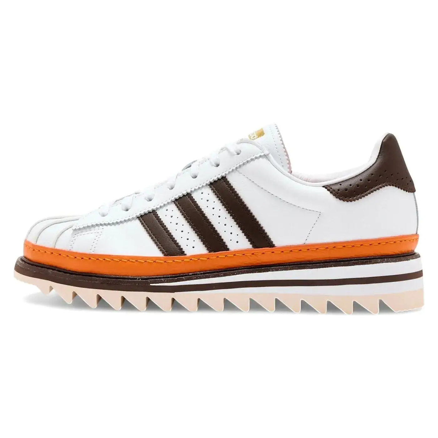 Adidas Superstar CLOT by Edison Chen White Coffee