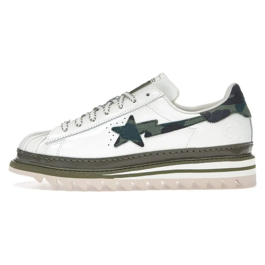 Adidas Superstar CLOT by Edison Chen x Bape Off White