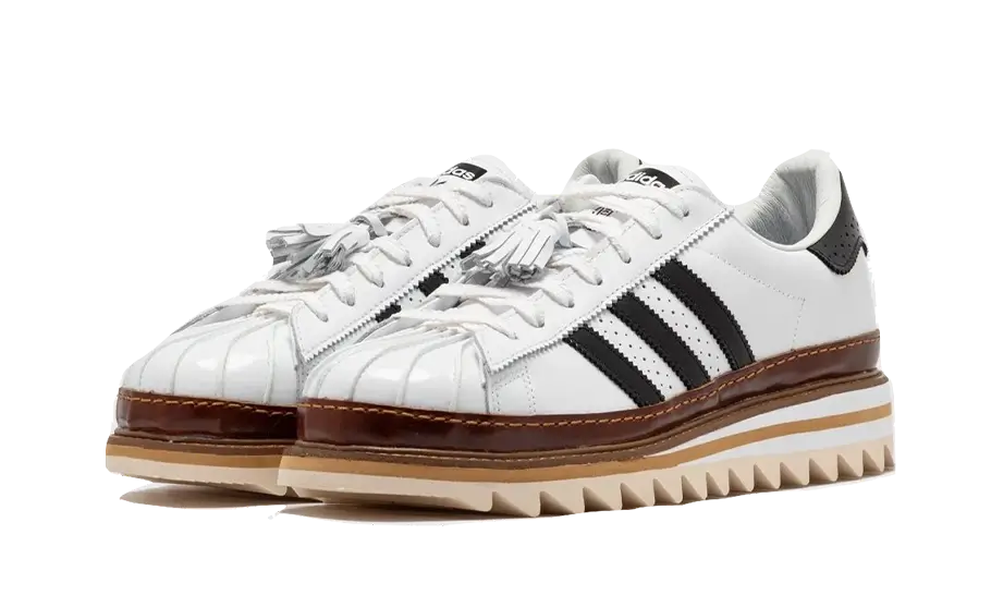 CLOT x adidas Superstar White Crystal Sand