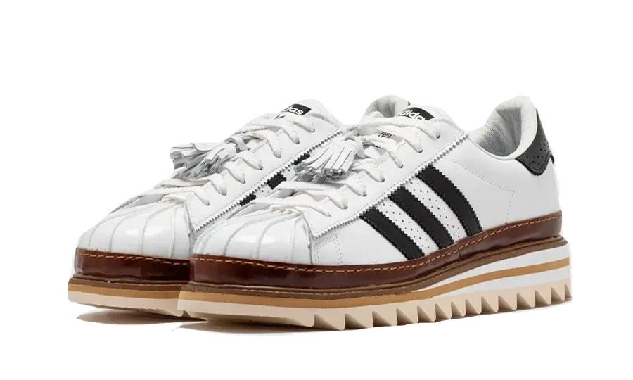 CLOT x adidas Superstar White Crystal Sand