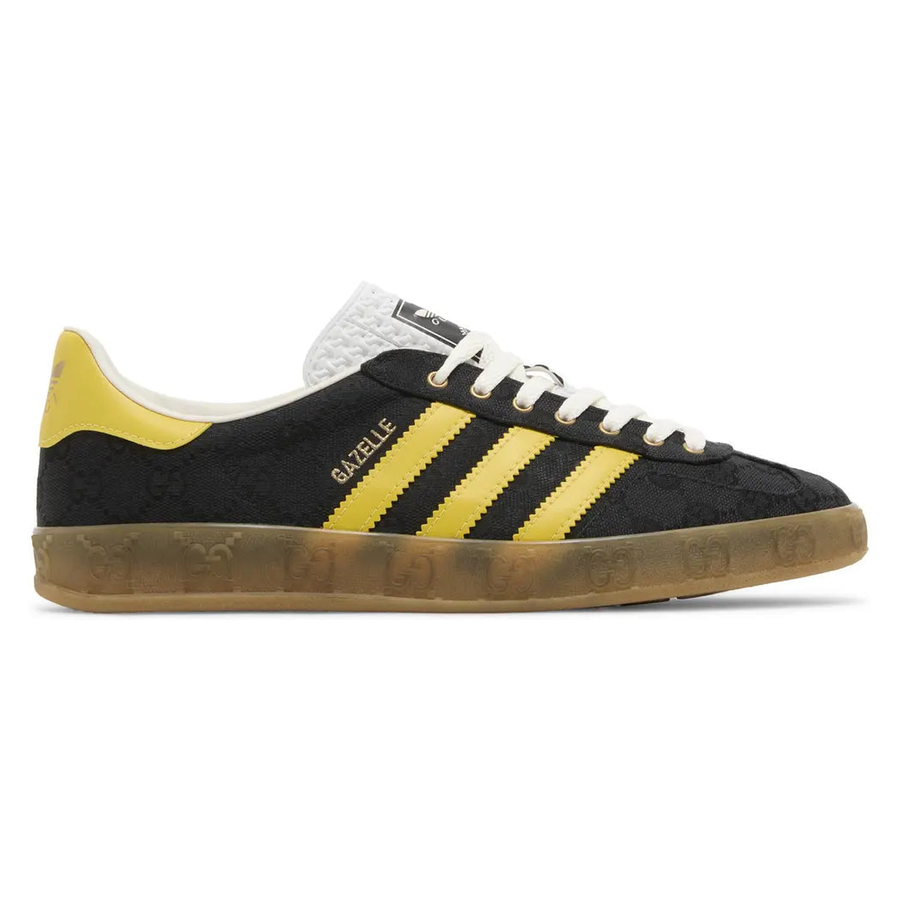 Adidas x Gucci Gazelle Black GG Monogram