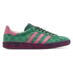 Adidas x Gucci Gazelle Green GG Monogram