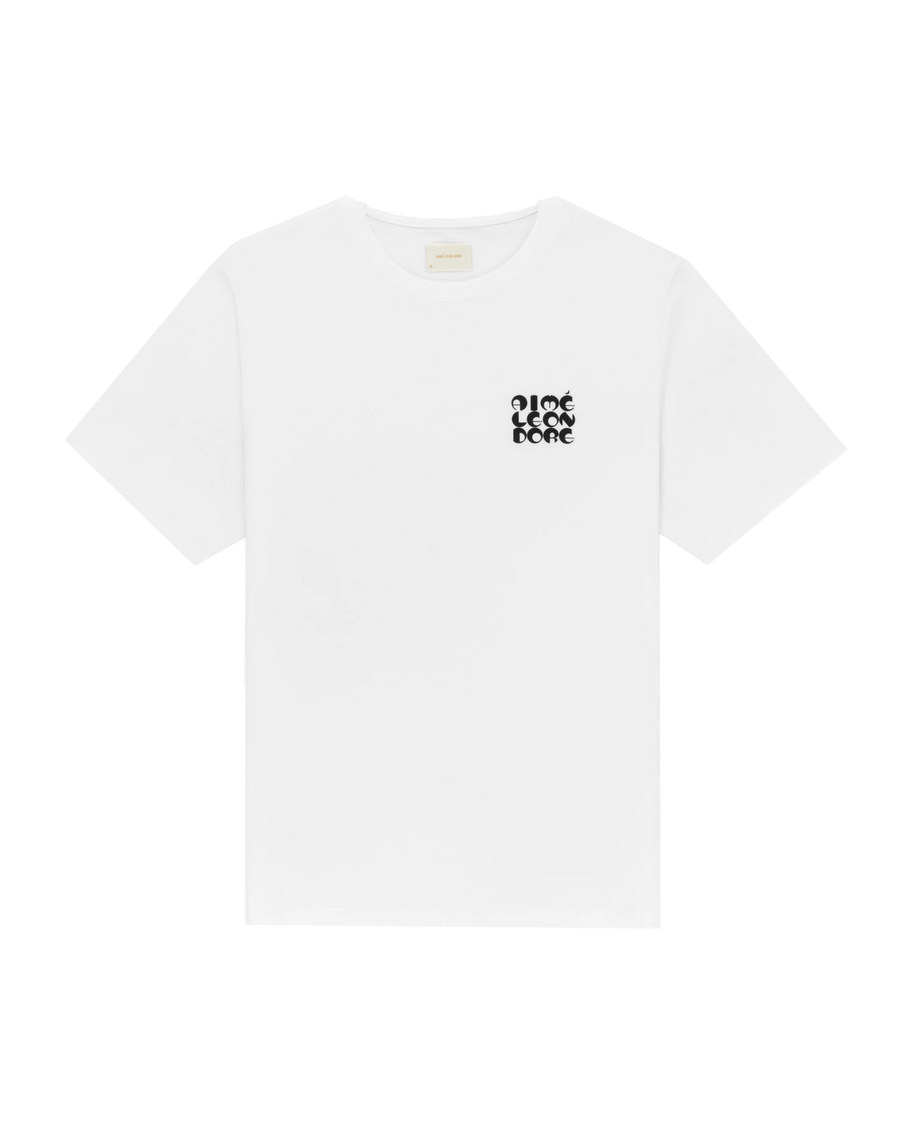 Aimé Leon Dore Stacked Logo Tee White
