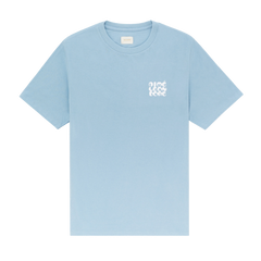 Aimé Leon Dore Stacked Logo Tee Soft Chambray