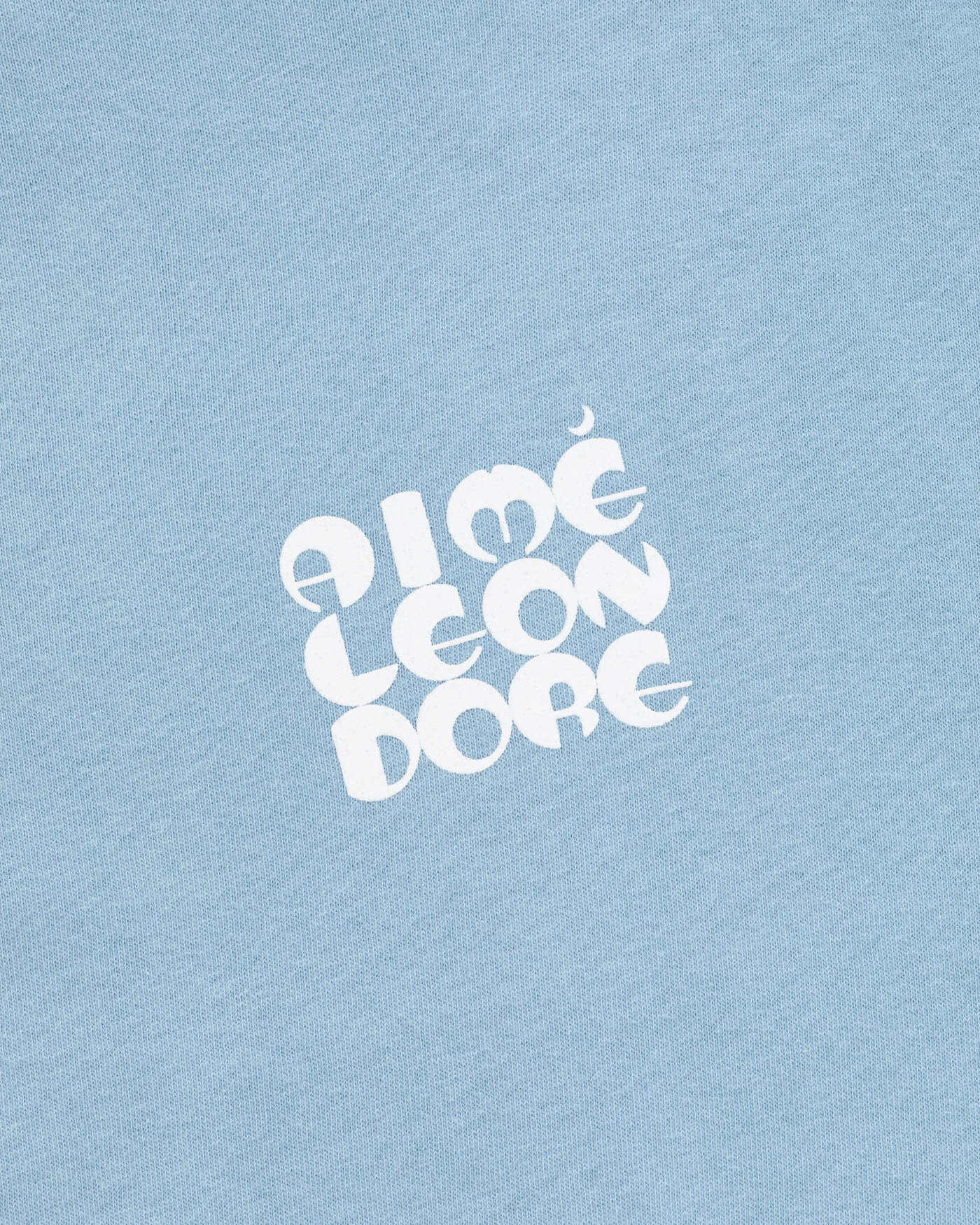 Aimé Leon Dore Stacked Logo Tee Soft Chambray