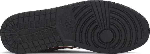 Air Jordan 1 Low Reverse Bred Pebbled Swoosh