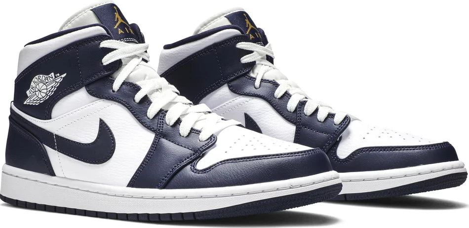 Air Jordan 1 Mid Obsidian