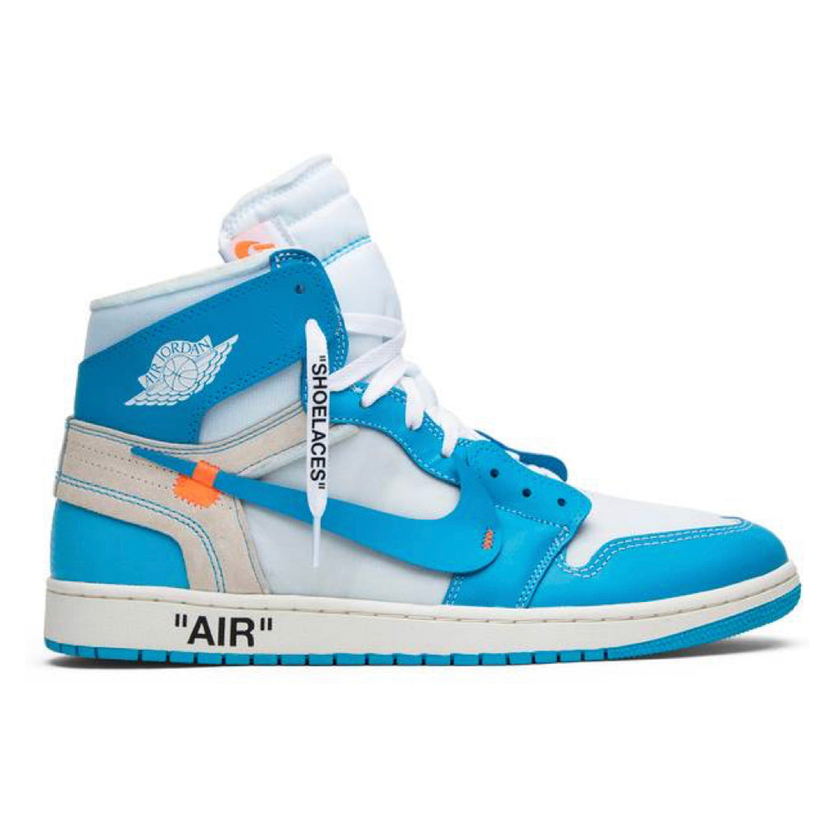 Air Jordan 1 Retro High Off-White University Blue