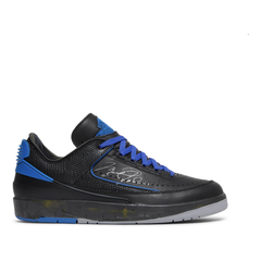 Air Jordan 2 Retro Low SP Off-White Black Blue