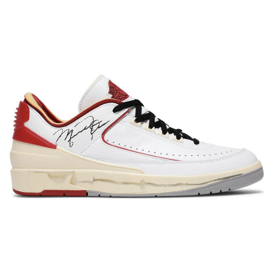 Air Jordan 2 Retro Low SP Off-White White Red