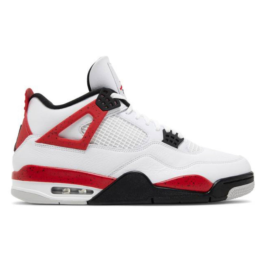 Air Jordan 4 Black Retro Red Cement