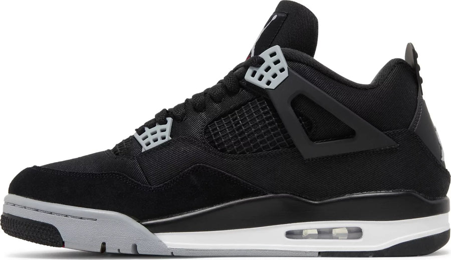 Air Jordan 4 Retro SE Black Canvas
