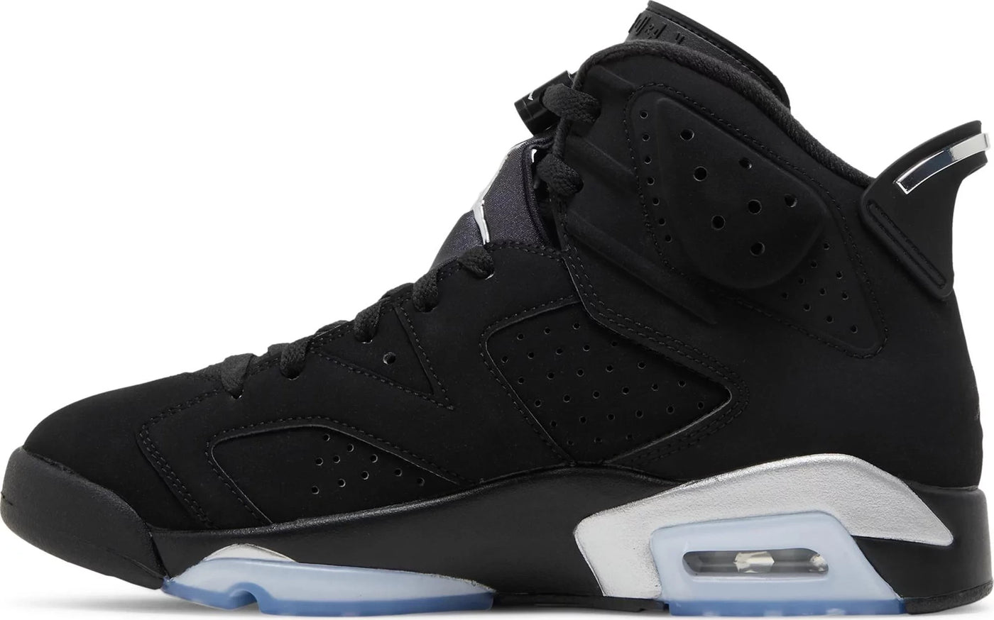 Air Jordan 6 Retro Chrome Metallic Silver