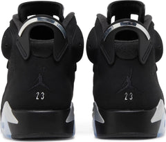 Air Jordan 6 Retro Chrome Metallic Silver