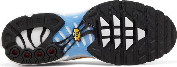 Air Max Plus White University Blue Gold