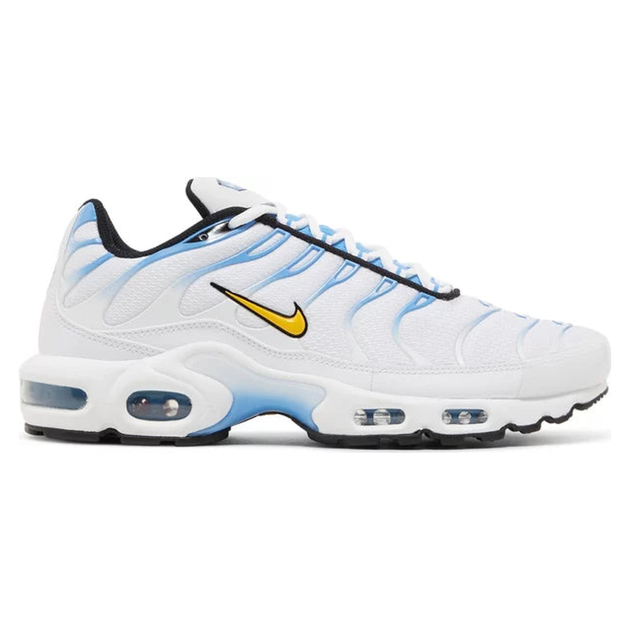 Air Max Plus White University Blue Gold