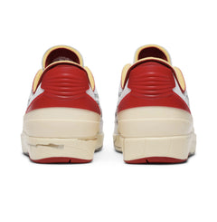 Air Jordan 2 Retro Low SP Off-White White Red