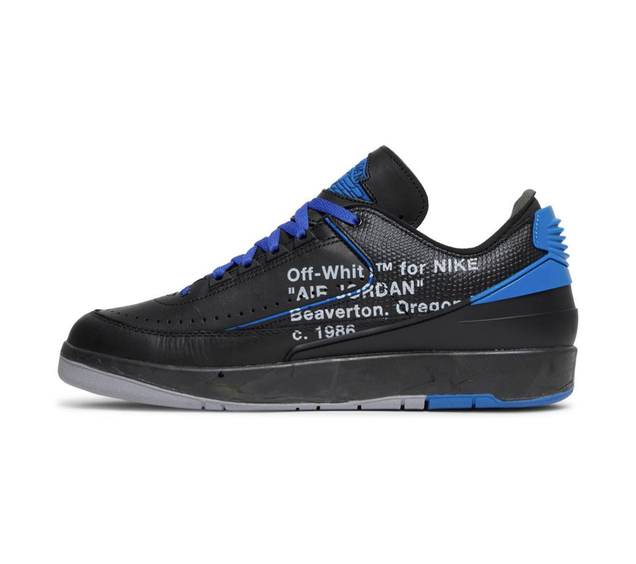 Air Jordan 2 Retro Low SP Off-White Black Blue