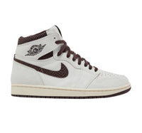 Air Jordan 1 x A Ma Maniére Sail and Burgundy
