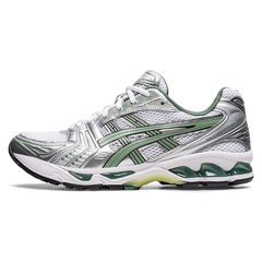Asics Gel-Kayano 14 White Pure Silver Slate Grey Sage