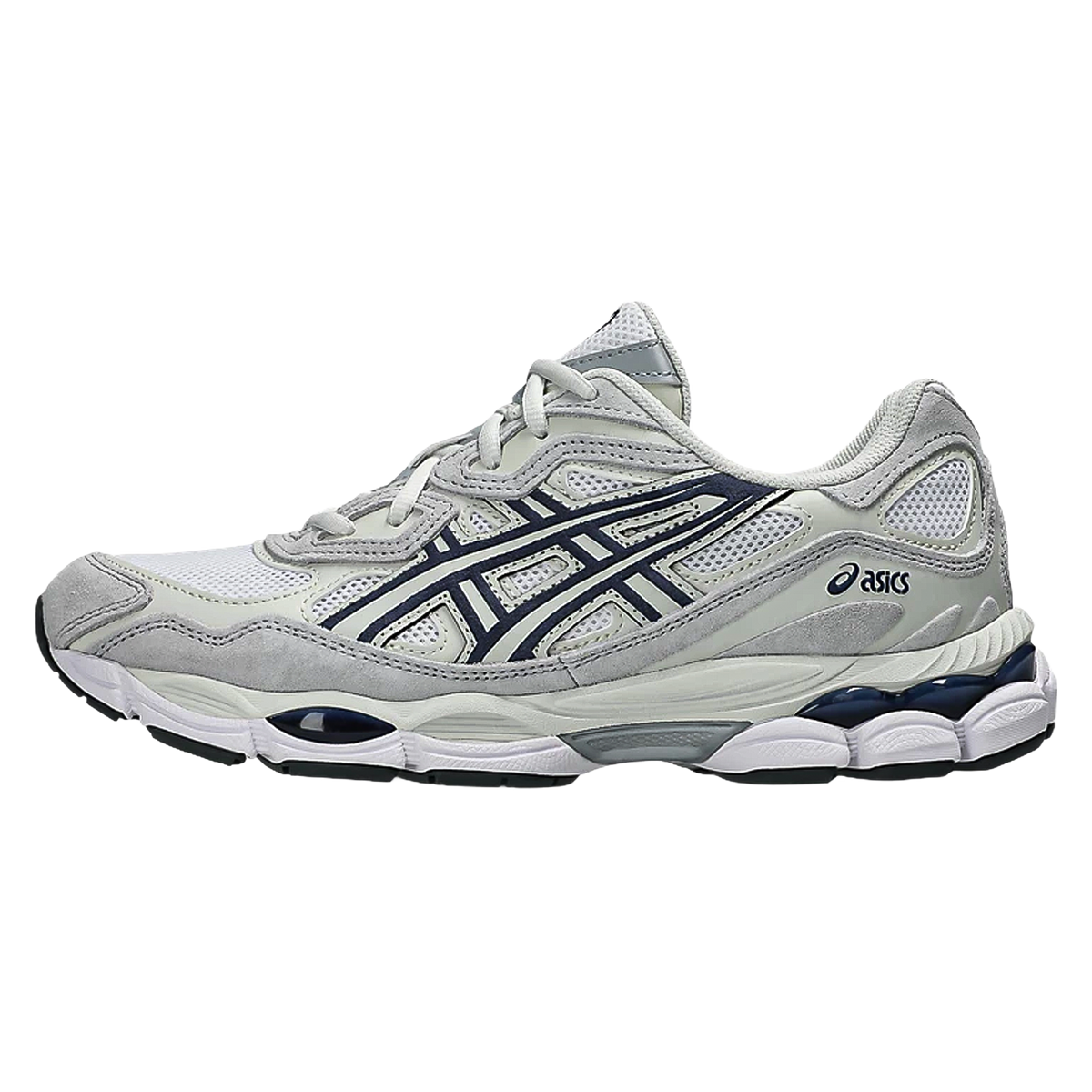 ASICS Gel-NYC White Midnight Navy Grey