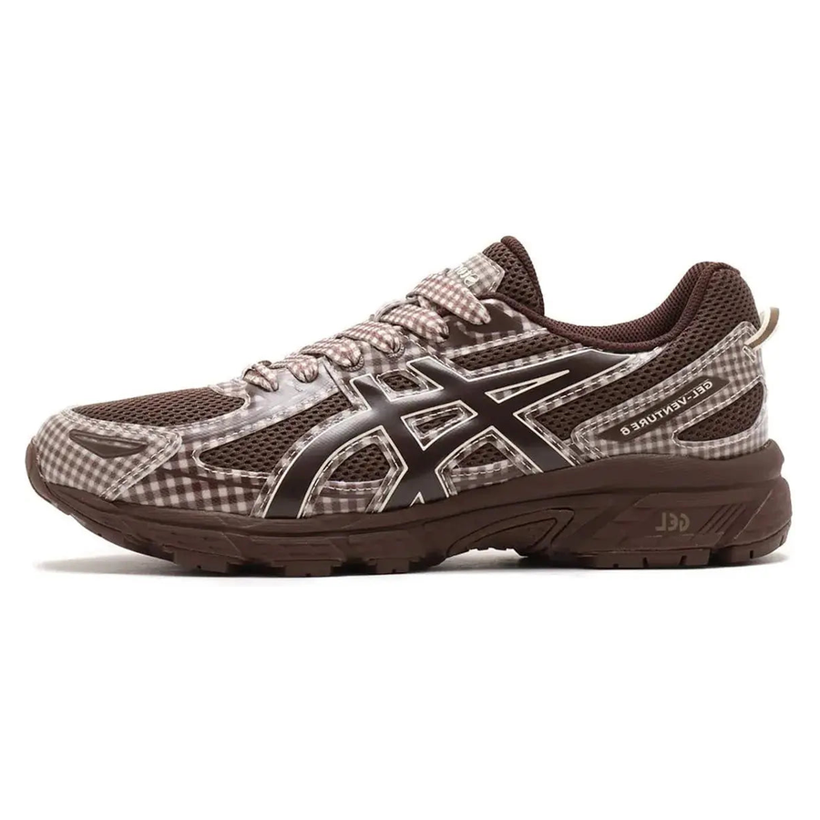 Asics Gel-Venture 6 Story mfg. Reddish Brown Gingham