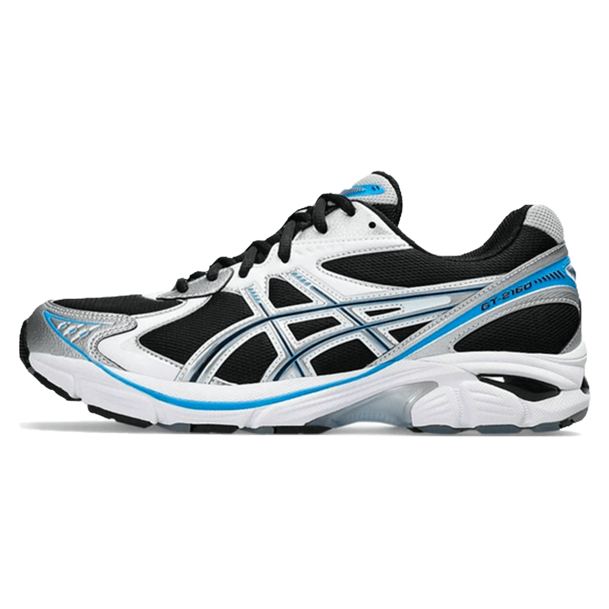 Asics GT-2160 Black Pure Silver Bright Blue