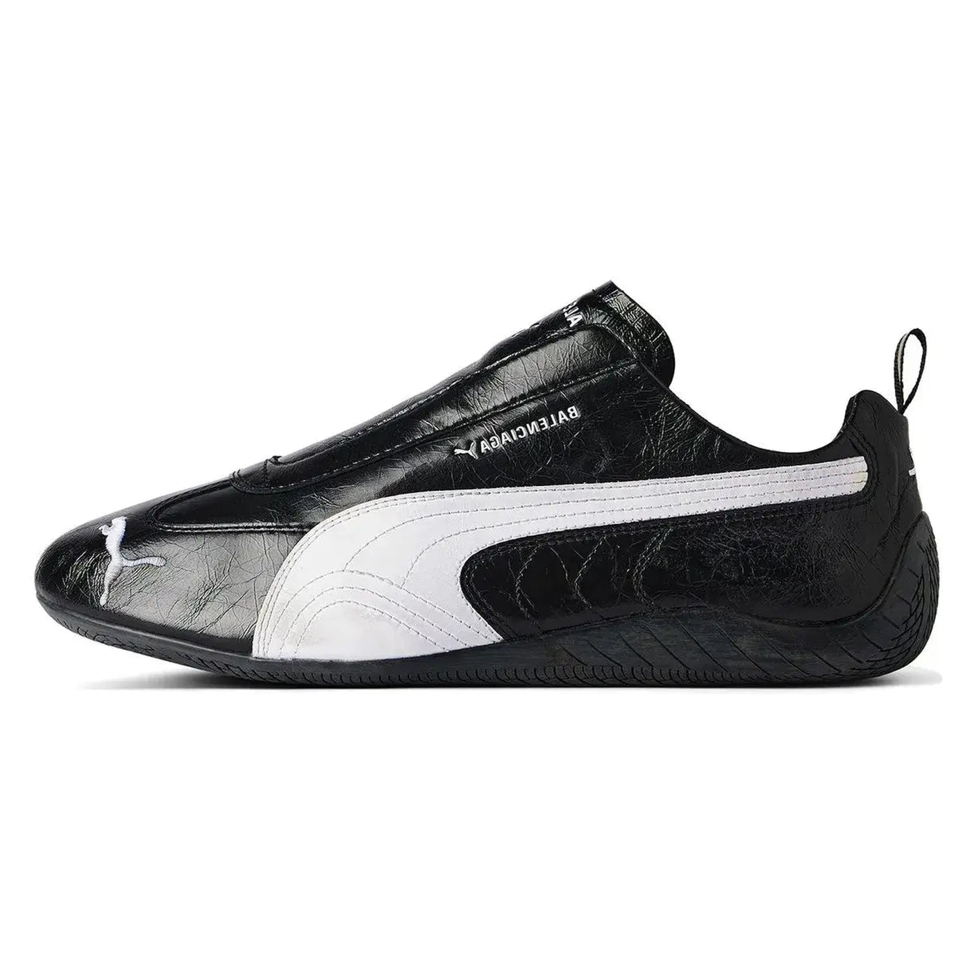 Balenciaga x Puma Speedcat Leather Black White