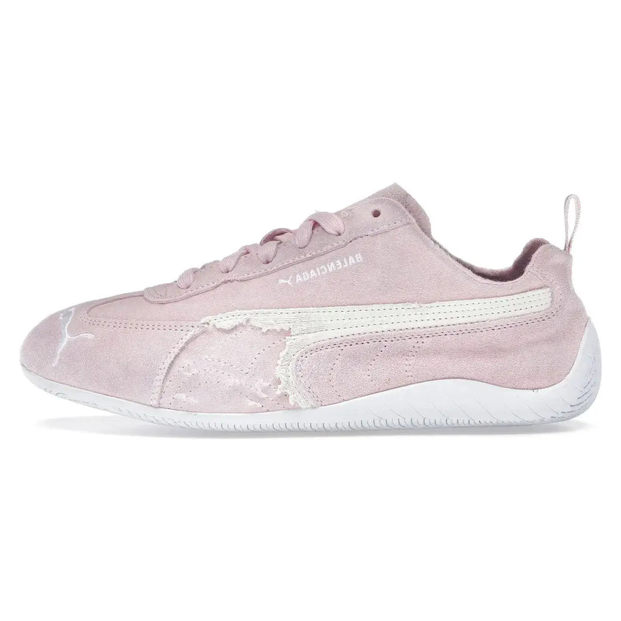 Balenciaga x Puma Speedcat Suede Distressed Pink White