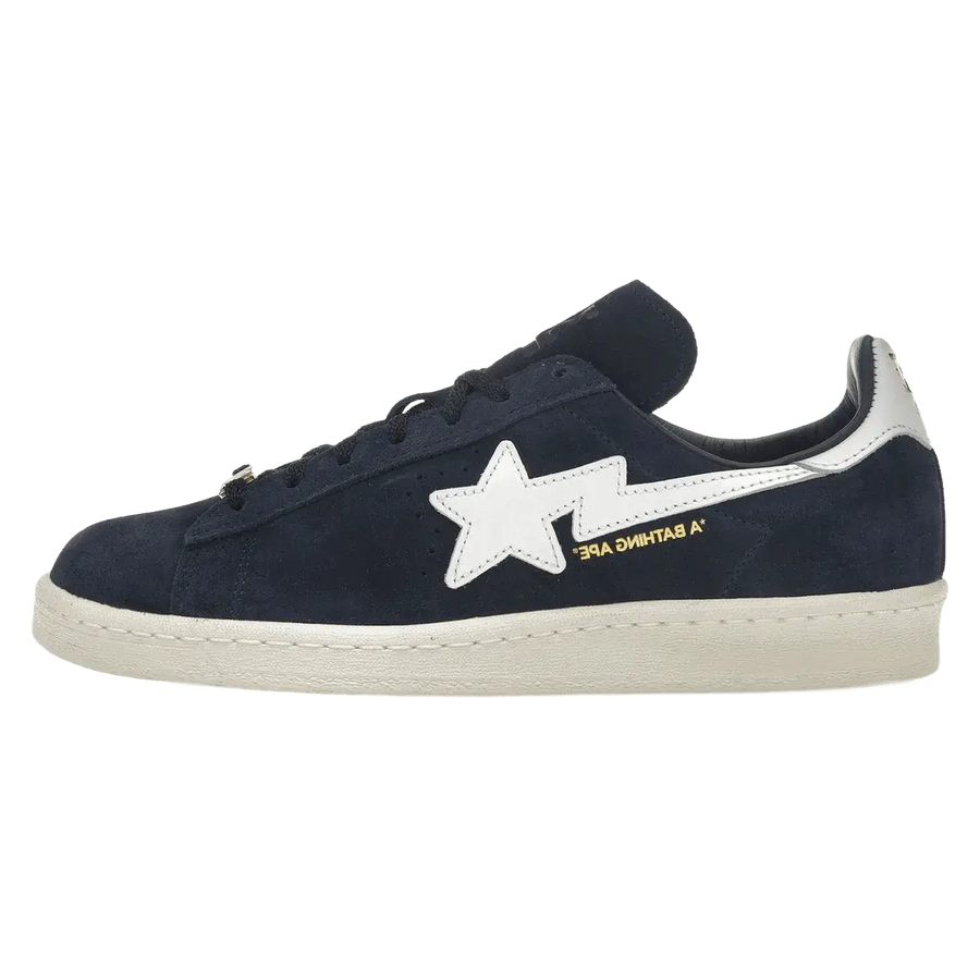 Bape x adidas Campus 80s Collegiate Navy