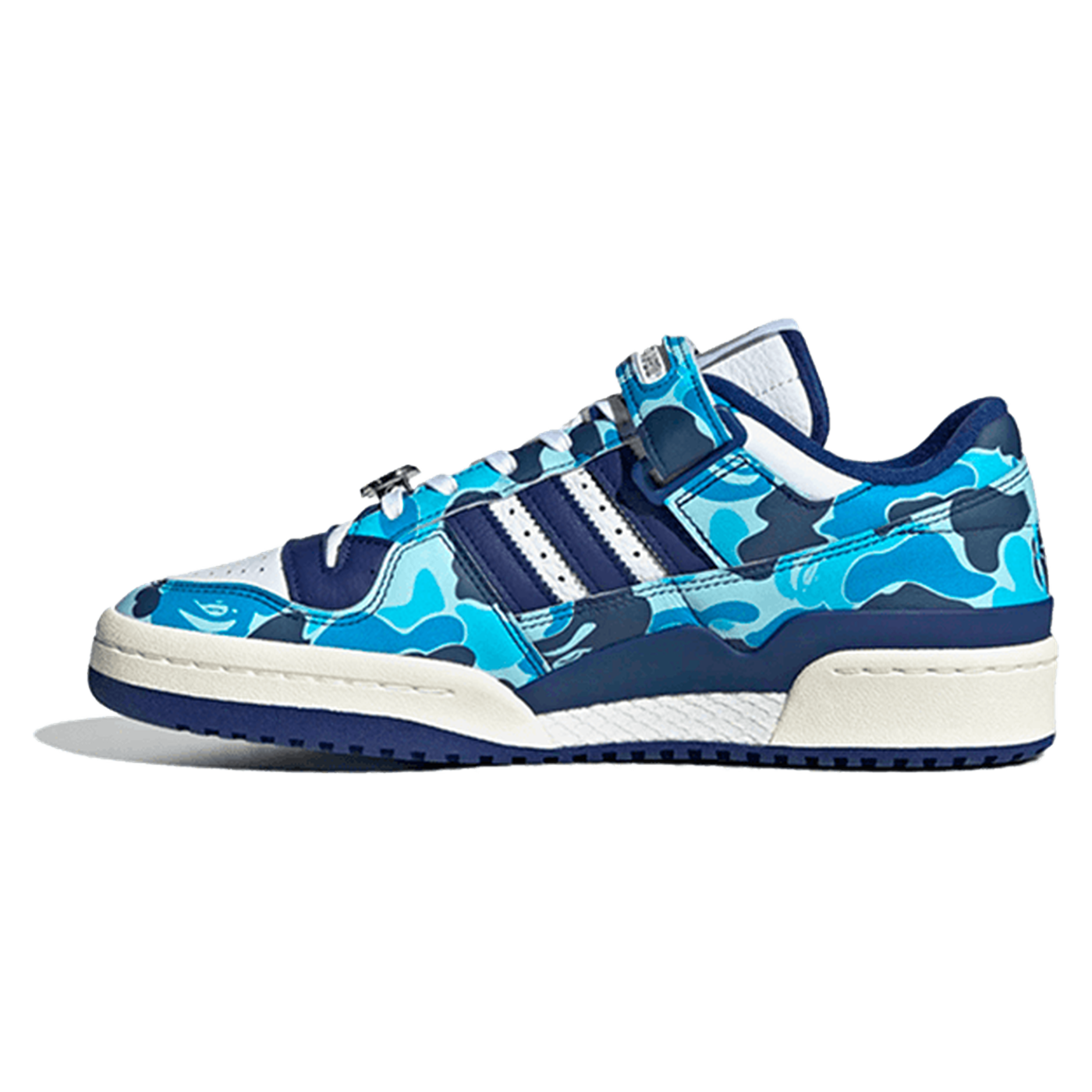 Bape x adidas Forum 84 Low 30th Anniversary Blue Camo