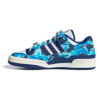 Bape x adidas Forum 84 Low 30th Anniversary Blue Camo