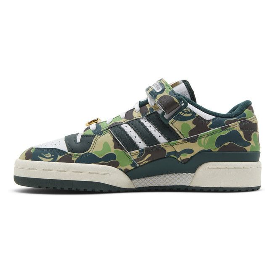 Bape x adidas Forum 84 Low 30th Anniversary Green Camo