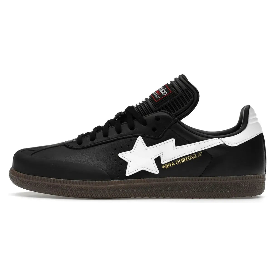 Bape x adidas Samba Black White Gum