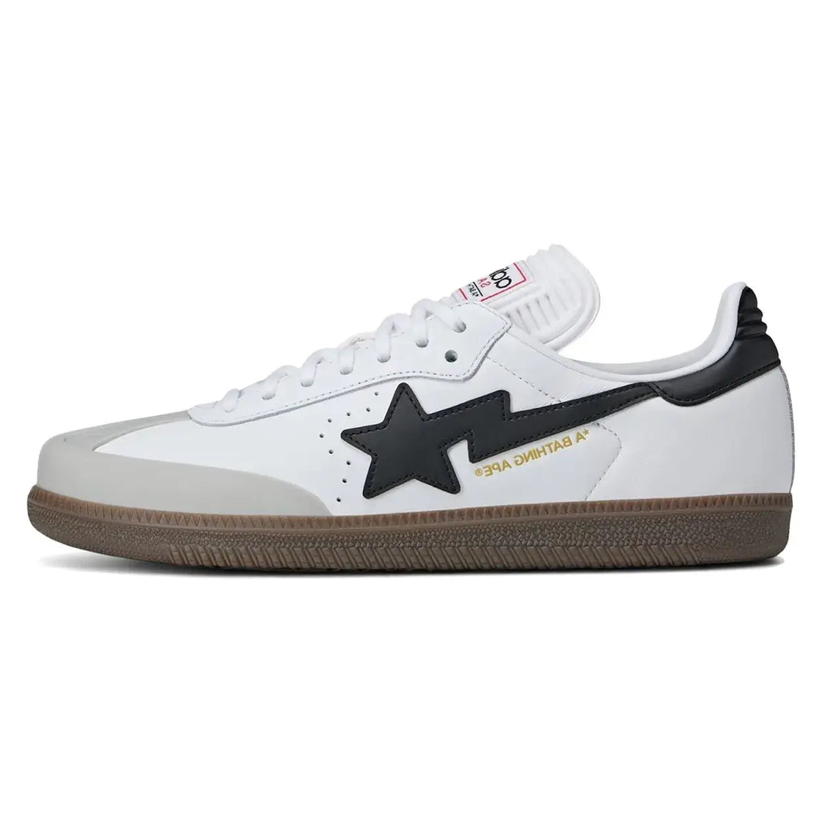 Bape x adidas Samba White Black Gum