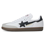 Bape x adidas Samba White Black Gum