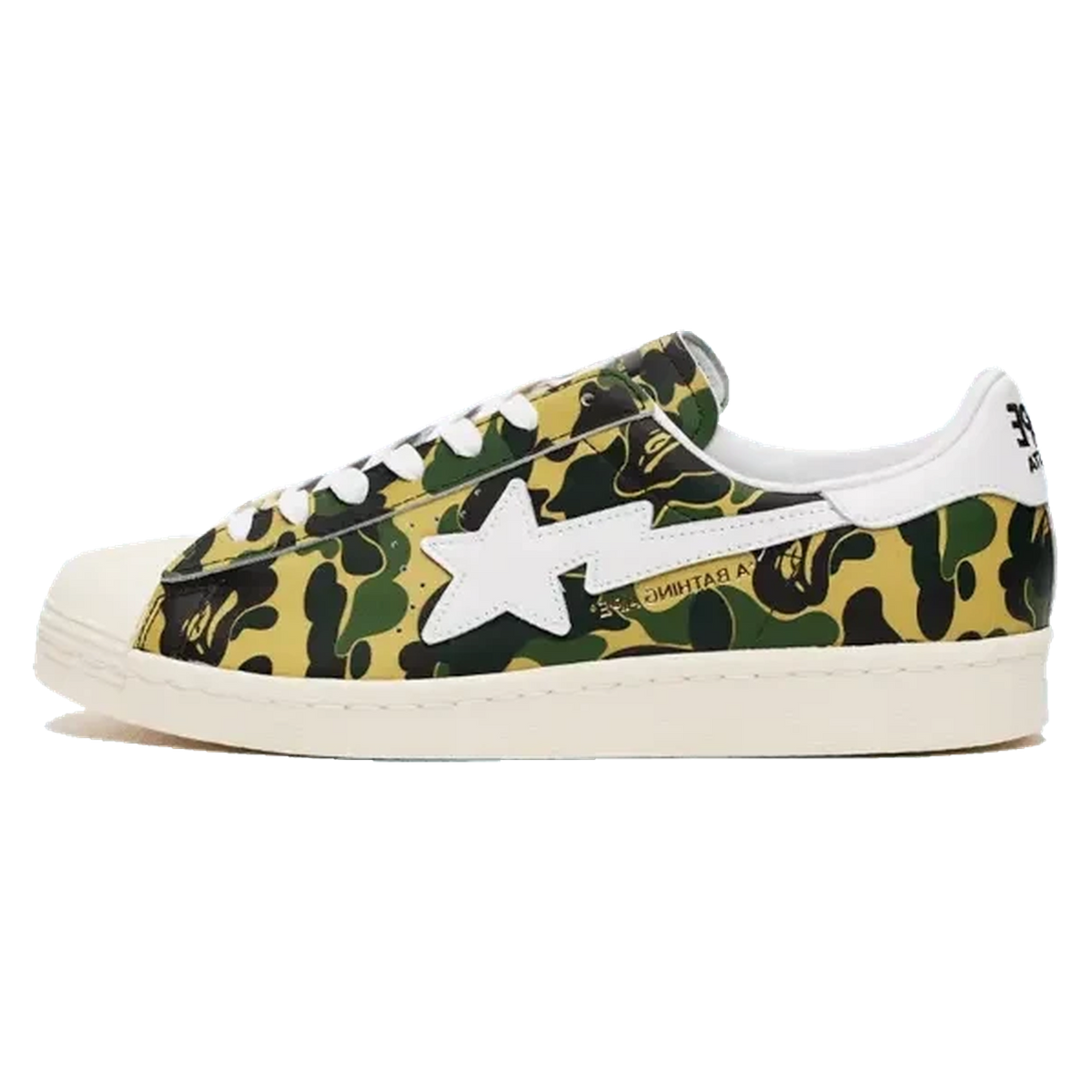 Bape x adidas Superstar ABC Camo Green