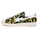 Bape x adidas Superstar ABC Camo Green
