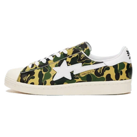 Bape x adidas Superstar ABC Camo Green