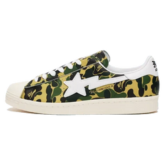 Bape x adidas Superstar ABC Camo Green