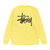 Basic Stussy LS Tee Lemon