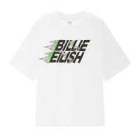 Billie Eilish × Takashi Murakami × Uniqlo White Logo